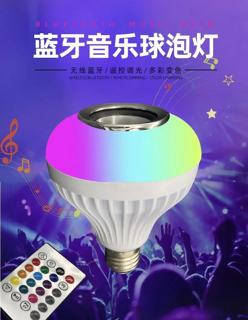 LED Bluetooth Music Light Bulb